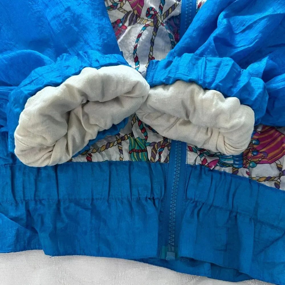 Vintage Westside Connection Women's (L) Jacket Windbreaker Y2K Blue - Picture 8 of 15